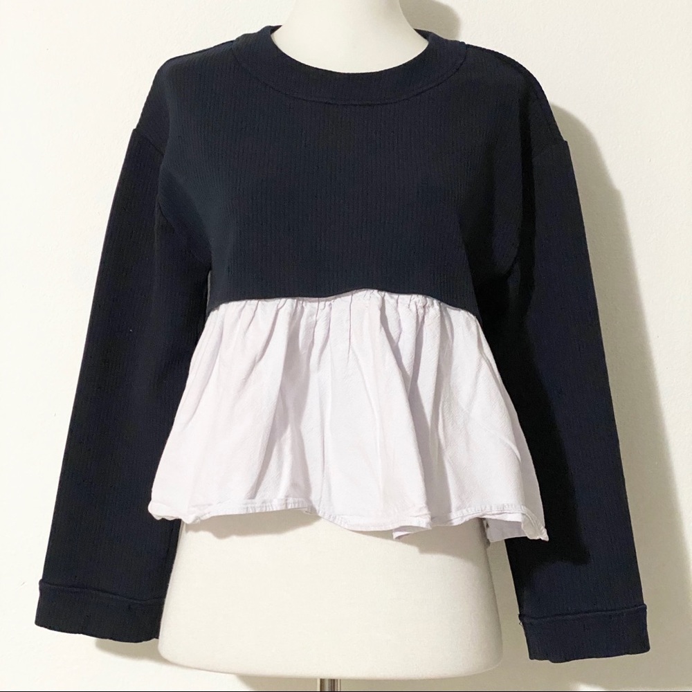 ZARA Sweater Blouse - Picture 1 of 7